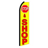 NEOPlex SW11306 Stop & Shop Swooper Flag
