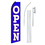 NEOPlex SW11337-4PL-SGS Open Blue & White Swooper Flag Bundle