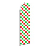 NEOPlex SW11357 Checkered Rwg Swooper Flag
