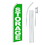 NEOPlex SW11398_4PL_SGS Storage Green Swooper Flag Bundle