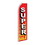 NEOPlex SW11410 Super Sale Red/Yellow 30" X 138" Swooper Flag