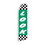 NEOPlex SW11456 LOOK CHECKERED GREEN 30" x 138" SWOOPER FLAG