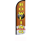 NEOPlex SW11574 Bowling Windless 50% More Visablility 3Ft X 12Ft Full Sleeve Flag
