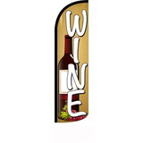 NEOPlex SW11598 Wine Windless 50% More Visablility 3Ft X 12Ft Full Sleeve Flag