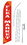 NEOPlex SW80023-4PL-SGS Flea Market Red Swooper Flag Kit