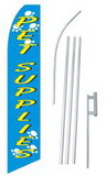 NEOPlex SW80038-4PL-SGS Pet Supplies Blue Swooper Flag Kit