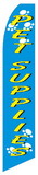 NEOPlex SW80038 Pet Supplies Blue Swooper Flag