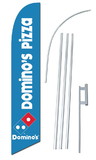 NEOPlex SW80114-4DLX-SGS Domino'S Pizza Windless Swooper Flag Kit