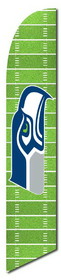 NEOPlex SW80122 Seattle Seahawks Field Windless Swooper Flag