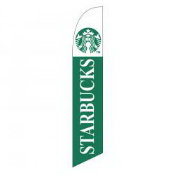 NEOPlex SW80134 Starbucks Windless Swooper Flag