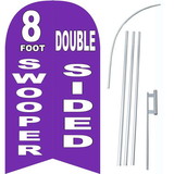 NEOPlex SW89994-4DLX-SGS Custom 8' Windless Double Sided Swooper Kit
