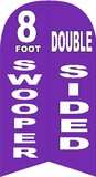 NEOPlex SW89994 Custom Print 8' Double Sided Windless Swooper Flag