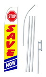 NEOPlex SWF-003-4PL-SGS Stop Save Now Swooper Flag Kit