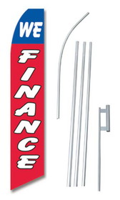 NEOPlex SWF-022-4PL-SGS We Finance Swooper Flag Kit