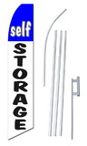 NEOPlex SWF-048-4PL-SGS Self Storage White Swooper Flag Kit