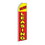NEOPlex SWF-050 Now Leasing Yellow, Red Swooper Flag