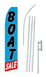 NEOPlex SWF-070-4PL-SGS Boat Sale Blue Swooper Flag Kit