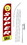 NEOPlex SWF-102-4PL-SGS Super Sale Red Swooper Flag Kit