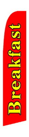 NEOPlex SWF-141 Breakfast Red Swooper Flag