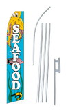 NEOPlex SWF-181-4PL-SGS Seafood Theme Swooper Flag Kit