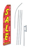 NEOPlex SWFN-1007J-4PL-SGS Sale Red $ Swooper Flag Kit