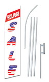 NEOPlex SWFN-1007L-4PL-SGS Sale Holiday Swooper Flag Kit
