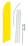 NEOPlex SWFN-1015Y-4PL-SGS Solid Yellow Swooper Flag Kit