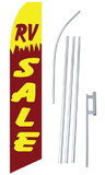 NEOPlex SWFN-1016-4PL-SGS Rv Sale Red & Yellow Swooper Flag Kit