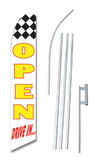 NEOPlex SWFN-1017A-4PL-SGS Open Drive In Swooper Flag Kit
