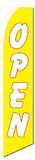 NEOPlex SWFN-1017D Open Yellow Swooper Flag