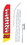 NEOPlex SWFN-1027-4PL-SGS Clearance Sale Red Swooper Flag Kit