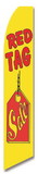 NEOPlex SWFN-1046 Red Tag Sale Yellow Swooper Flag