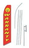NEOPlex SWFN-1048-4PL-SGS Warranty Swooper Flag Kit