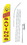 NEOPlex SWFN-1051-4PL-SGS Huge Savings Yellow Swooper Flag Kit
