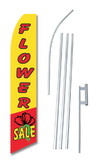 NEOPlex SWFN-1061-4PL-SGS Flower Sale Swooper Flag Kit