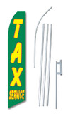 NEOPlex SWFN-1064_4PL_SGS Income Tax Green Swooper Flag Kit