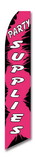 NEOPlex SWFN-1066 Party Supplies Pink & Black Swooper Flag