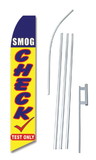 NEOPlex SWFN-1070A-4PL-SGS Smog Check Test Swooper Flag Kit