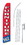 NEOPlex SWFN-1084B-4PL-SGS Furniture Sale Red Swooper Flag Kit
