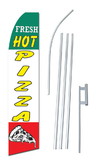 NEOPlex SWFN-1089P-4PL-SGS Fresh Hot Pizza 2 Swooper Flag Kit