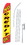 NEOPlex SWFN-1090-4PL-SGS No Credit Ok Yellow Swooper Flag Kit
