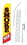 NEOPlex SWFN-1109B-4PL-SGS Smoke Shop Pipe Swooper Flag Kit