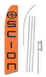 NEOPlex SWFN-1309-4PL-SGS Scion Orange Swooper Flag Kit