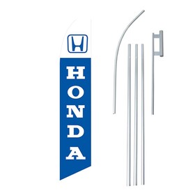 NEOPlex SWFN-1317HONDA_4PL_SGS Honda Swooper Flag Bundle