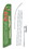 NEOPlex SWFN-1501A-4PL-SGS Quiznos Sub Green Swooper Flag Kit