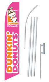 NEOPlex SWFN-1504A-4PL-SGS Dunkin' Donuts Swooper Flag Kit