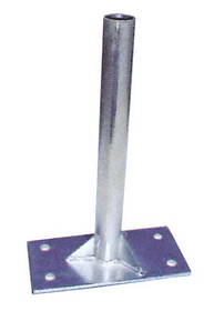 NEOPlex SWFN-703C Steel Bolt-On Flat Flag Pole Mount