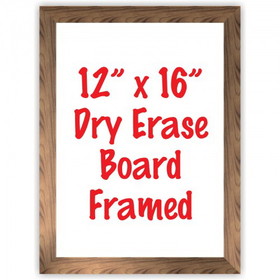 NEOPlex WNW-1216-F 12" X 16" Framed Dry Erase Marker Board