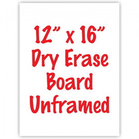 NEOPlex WNW-1216 12" X 16" Unframed Dry Erase Board