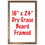 NEOPlex WNW-1624-F 16" X 24" Framed Dry Erase Board